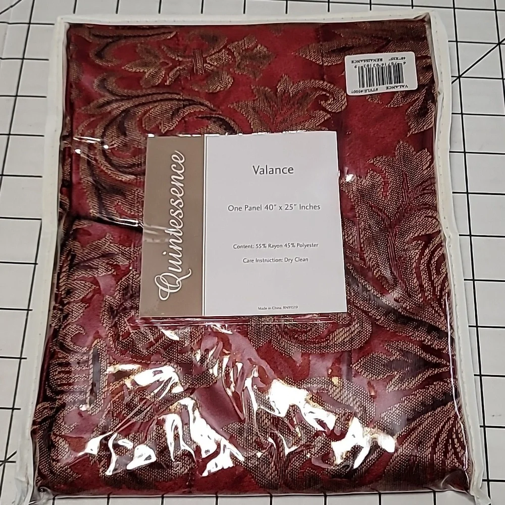 Quintessence Valance 1 Panel 40